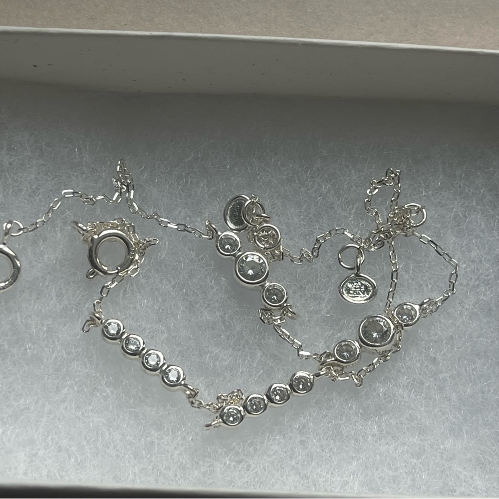 Silpada Silver bracelets with Cz